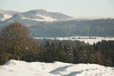 Vue sur la Suisse voisine