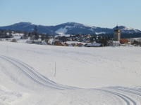 Les Fourgs vus des pistes